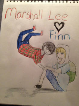 Marshall Lee and Finn