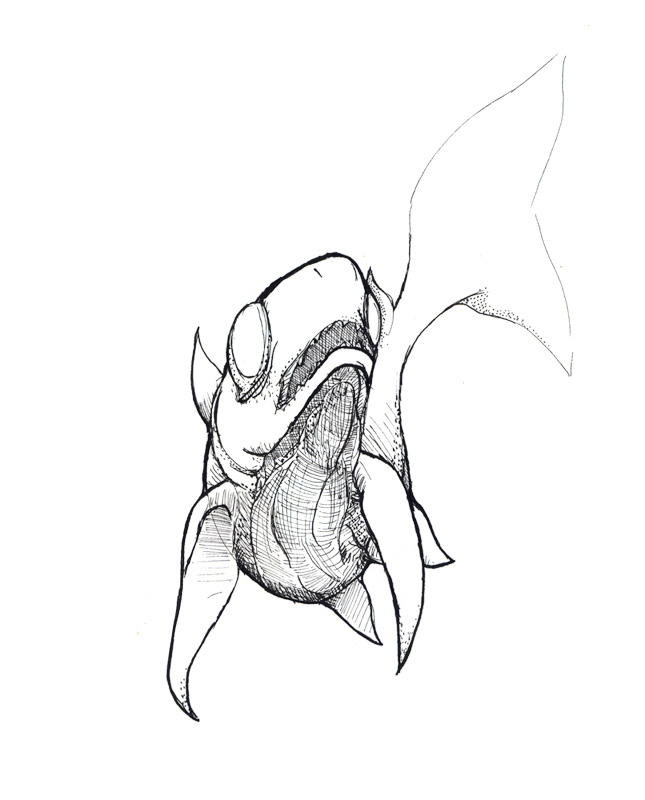 Weird Fish by corvo9 on DeviantArt