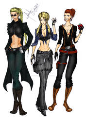 Gender Swap: Wesker,Leon,Jake