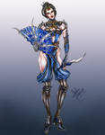 Kitana MKX: Royal Storm by divadonna224