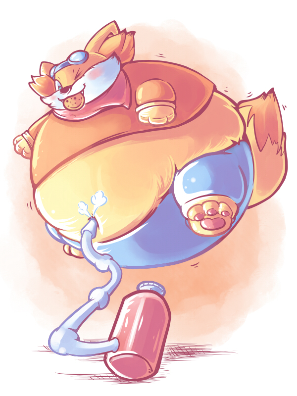 Faline Inflation Fennekin Inflation Animation By Tails230 On Deviantart Artwork Gallery