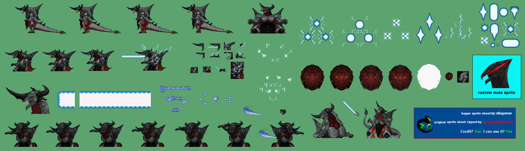 Bagan Sprite Sheet