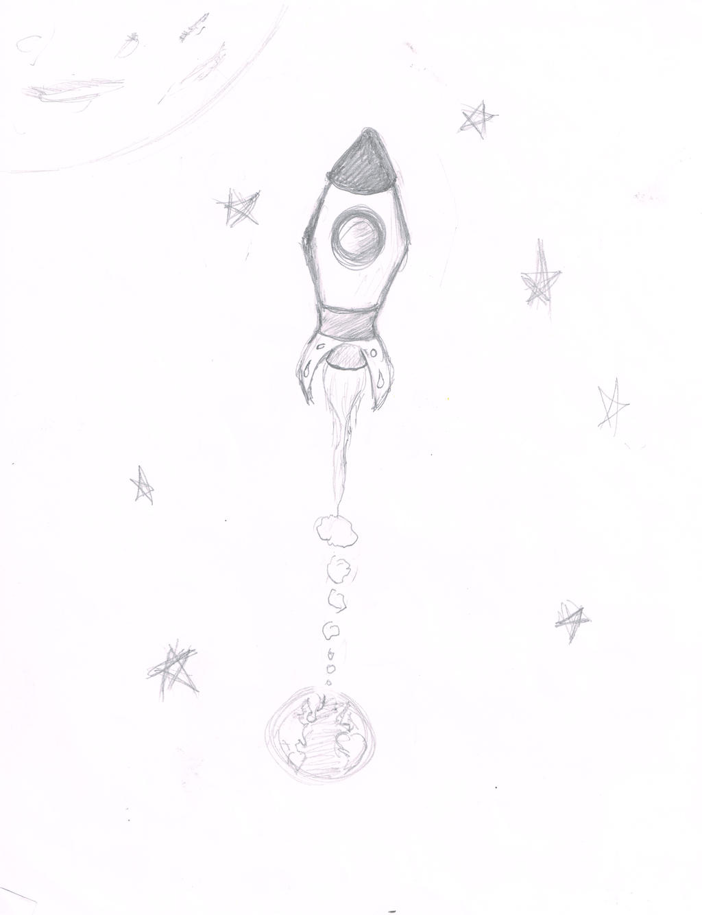 Rocketship by princesswanderer on DeviantArt