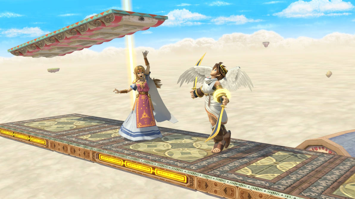 Zel Pit Pit and Zelda by Cardendra47 on DeviantArt