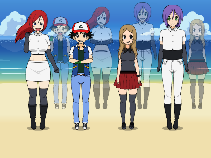 Pokemon Ash Serena and Team Rocket Swap Part 2