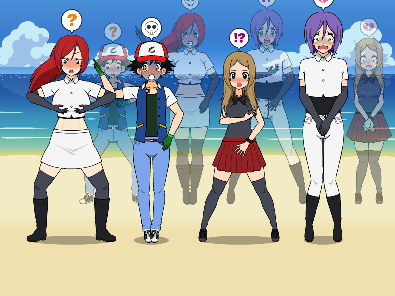 Pokemon Ash Serena and Team Rocket Swap Part 3