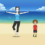 Wii Fit Trainer and Villager Body Swap Part 1