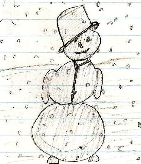 Christmas Card: Snowman