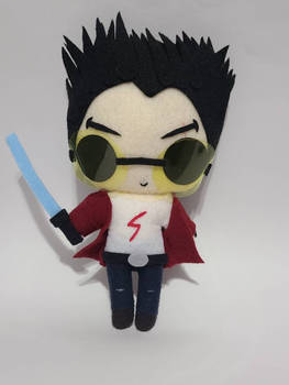 No More Heroes Travis Touchdown Inspired Plush