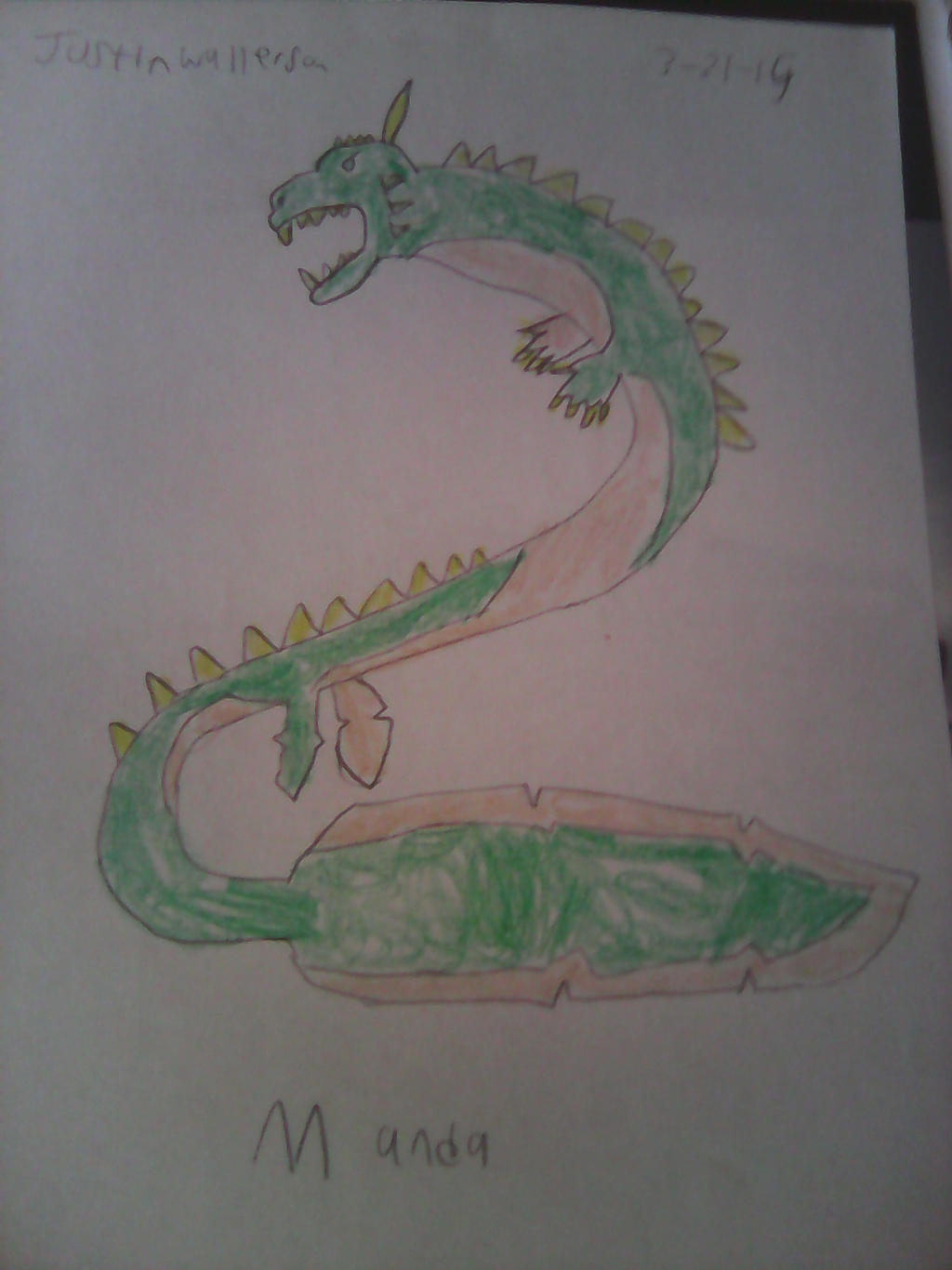Deviantart Legendary Manda Manda by pyrus125680 on DeviantArt