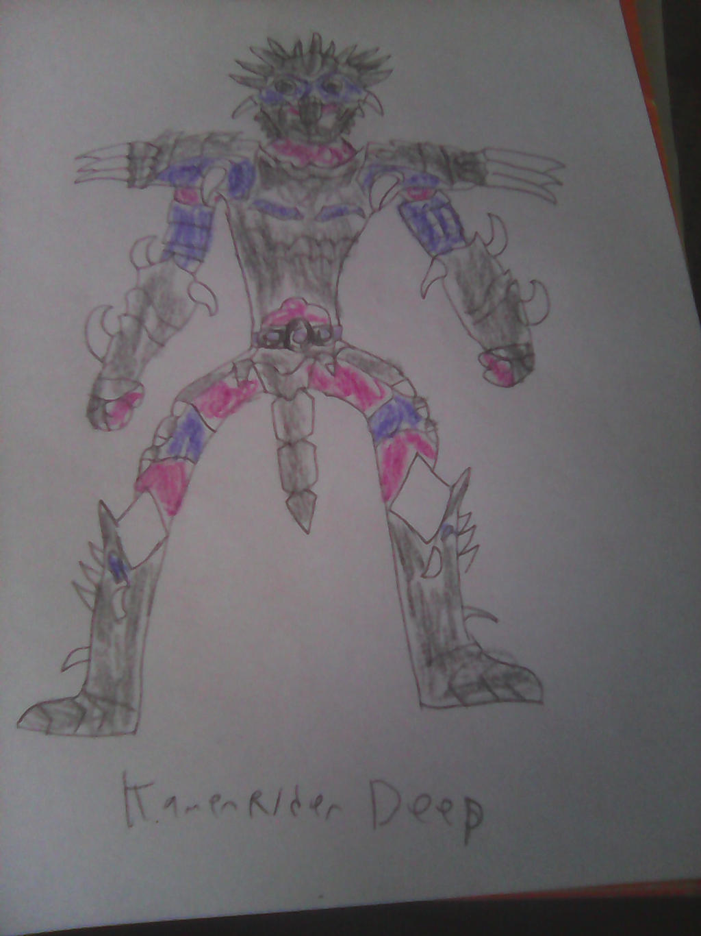 Kamen Rider Deep by pyrus125680 on DeviantArt