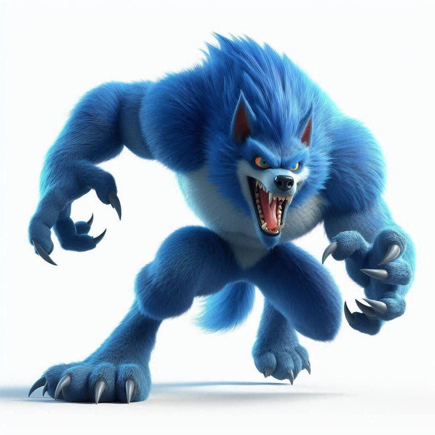 Werewolf Ralph Ralph the Wolf (GigaBash Render) by pyrus125680 on DeviantArt