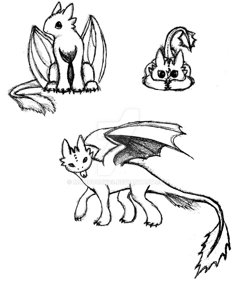 Toothless- Doodles