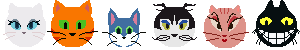 Gay Purr-ee pixel heads- animated