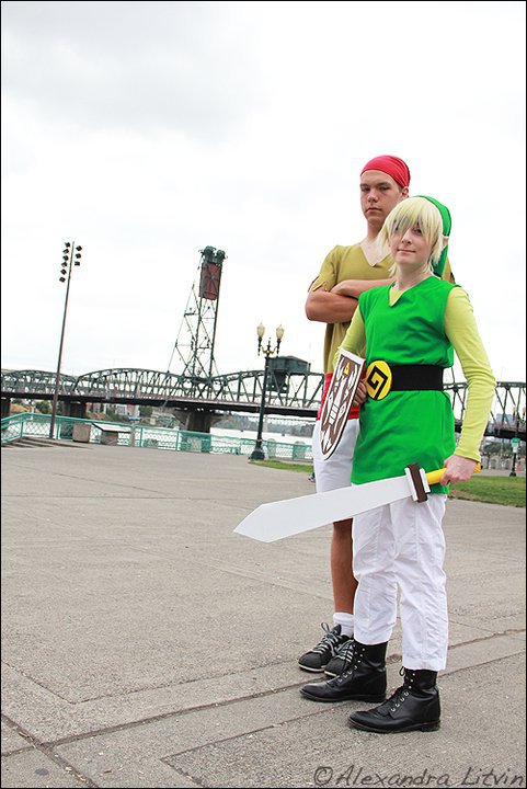 Link and Gonzo