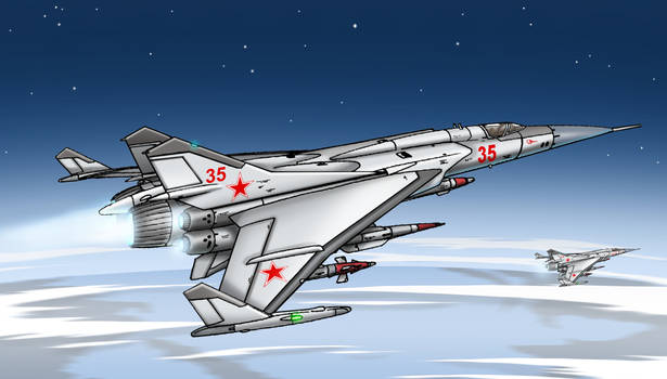 MiG-45 'Flashbar' Interceptor