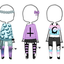 Pastel Goth Outfits [4/4 CLOSED]