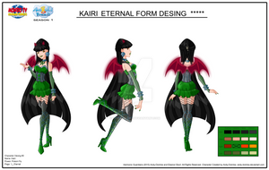 Kairi character sheet desing