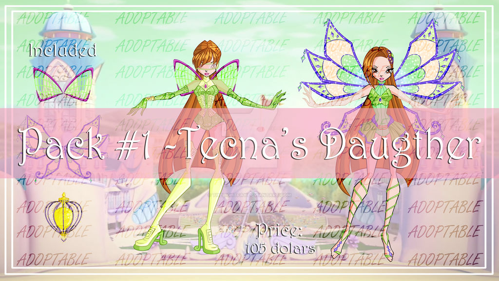 Techna Parents Pack #1 - Tecna daugther -SOLD- by TheLightFay on DeviantArt