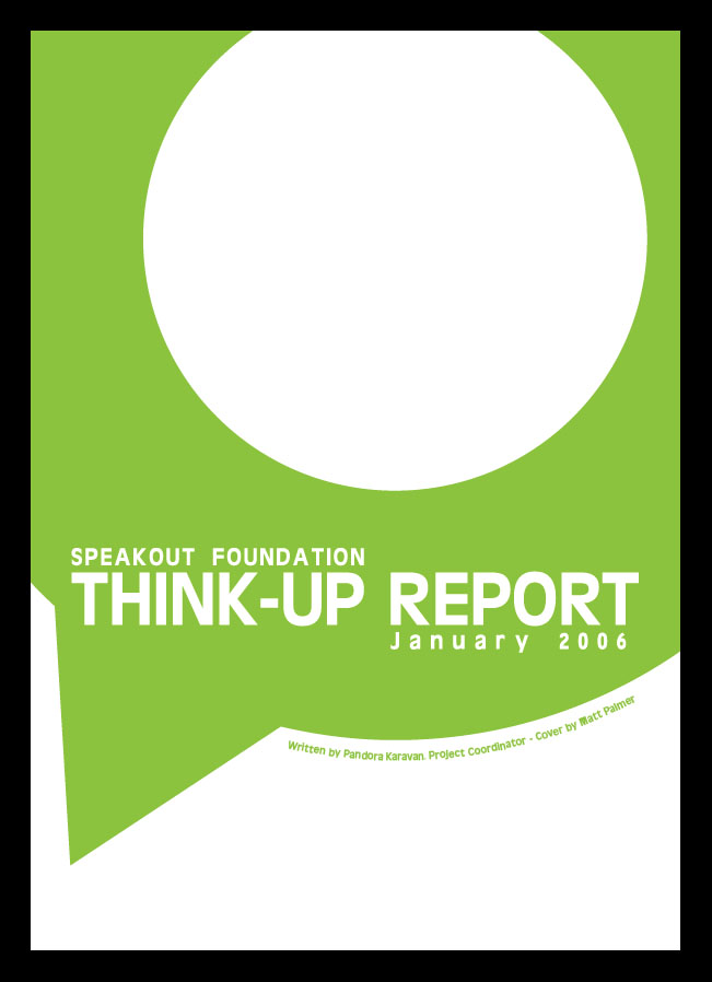 Speakout Think Up Report Cover