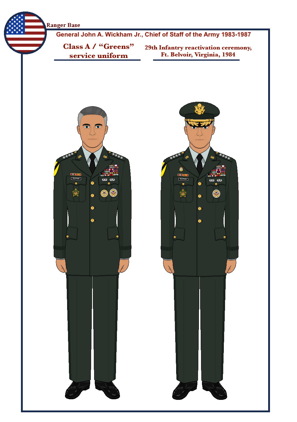 General John A. Wickham Jr. by TheParatrooper08 on DeviantArt