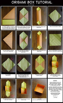 Origami Box Tutorial