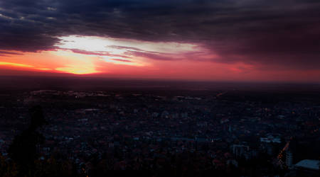 Sunset on Zlatibor