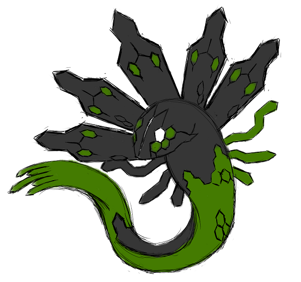 Pokemon - Zygarde by Myrandil on DeviantArt.