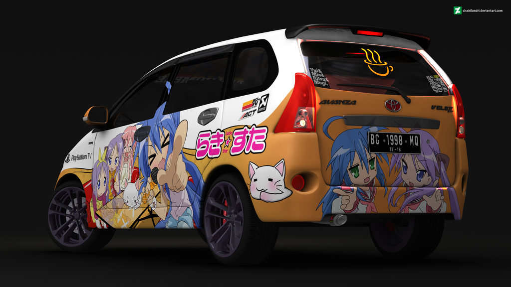 Toyota Avanza Veloz Itasha (Rear View) by chairilandri on DeviantArt