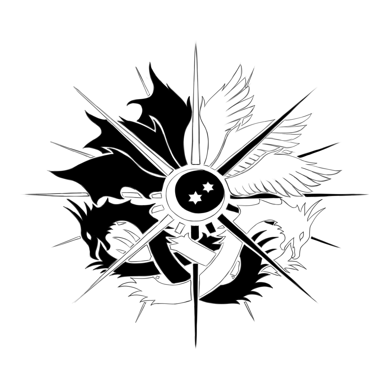Devil Forgemaster crest by TransitorioAzzuro on DeviantArt