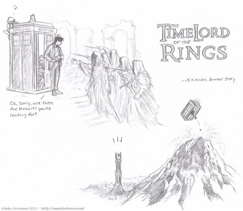 TimeLord of the Rings sketches