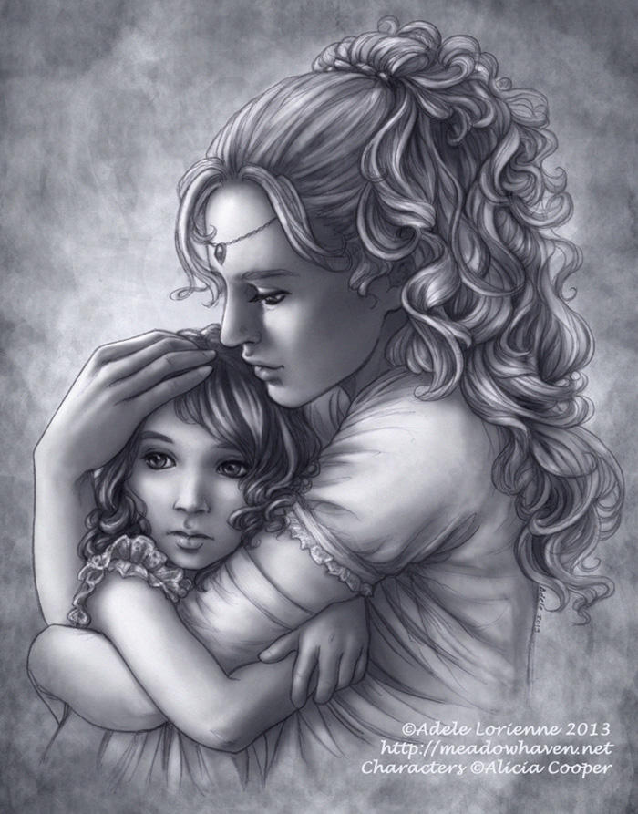 A Mother's Embrace by Saimain on DeviantArt