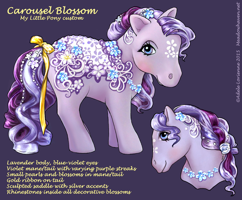 MLP Carousel Pony Blossom