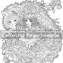 Art of Meadowhaven Coloring Page: Kindred