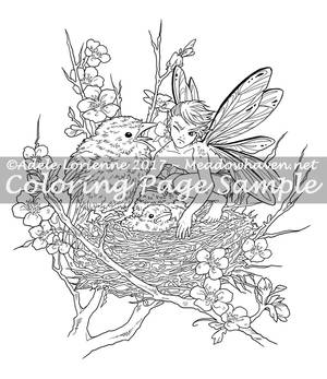 Meadowhaven Coloring Page: Get Your Own Chick!