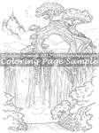 Art of Meadowhaven Coloring Page: Nefarine by Saimain