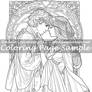 Art of Meadowhaven Coloring Page: Be Mine Always