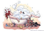 Axel's Bubblebath by Saimain