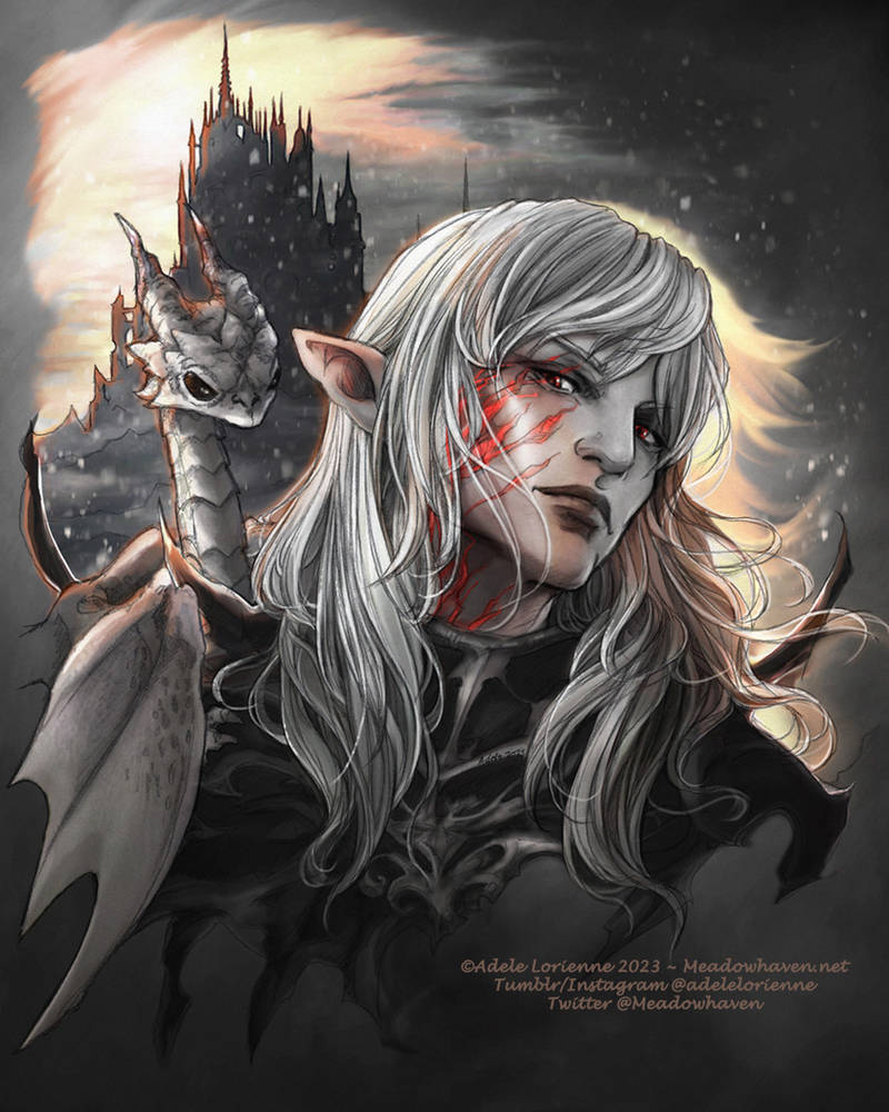 Estinien 'Wyrmblood' Varlineau by AdeleLorienne on DeviantArt