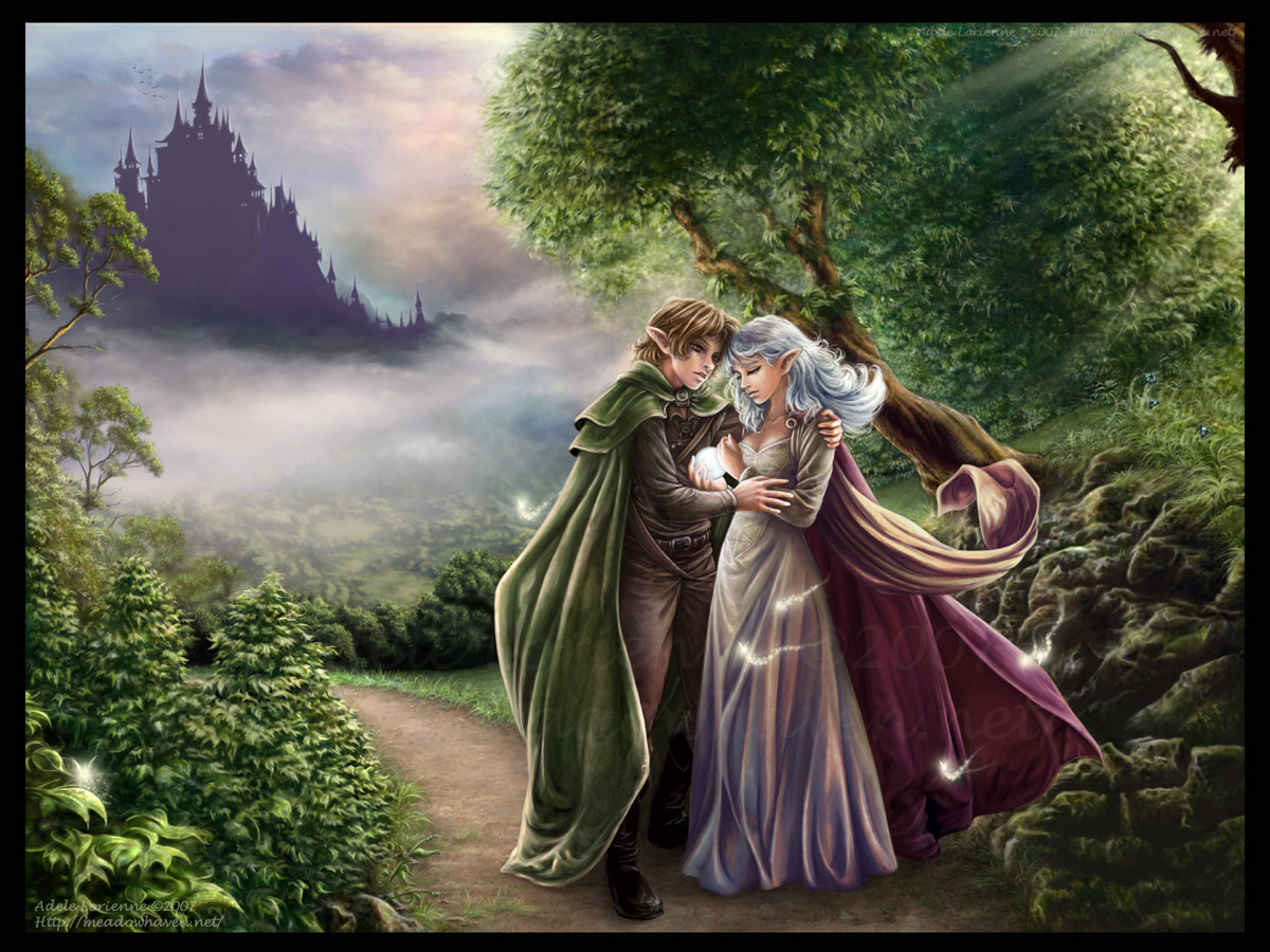 Читать замуж за эльфийского принца. Эльфы Adele Lorienne. Эльфийка и человек. Сказочное фэнтези.
