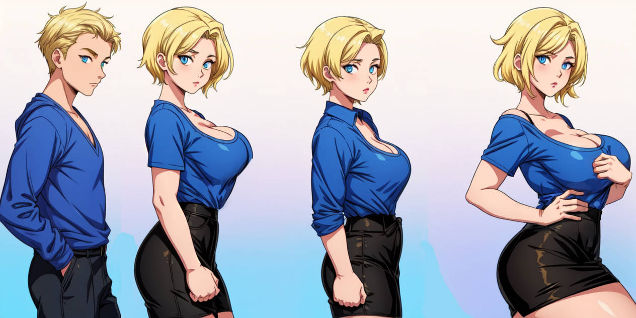 Bust Machine Tg TG Sequence - Growing a Few Sizes by Elmer-TF-TG on DeviantArt