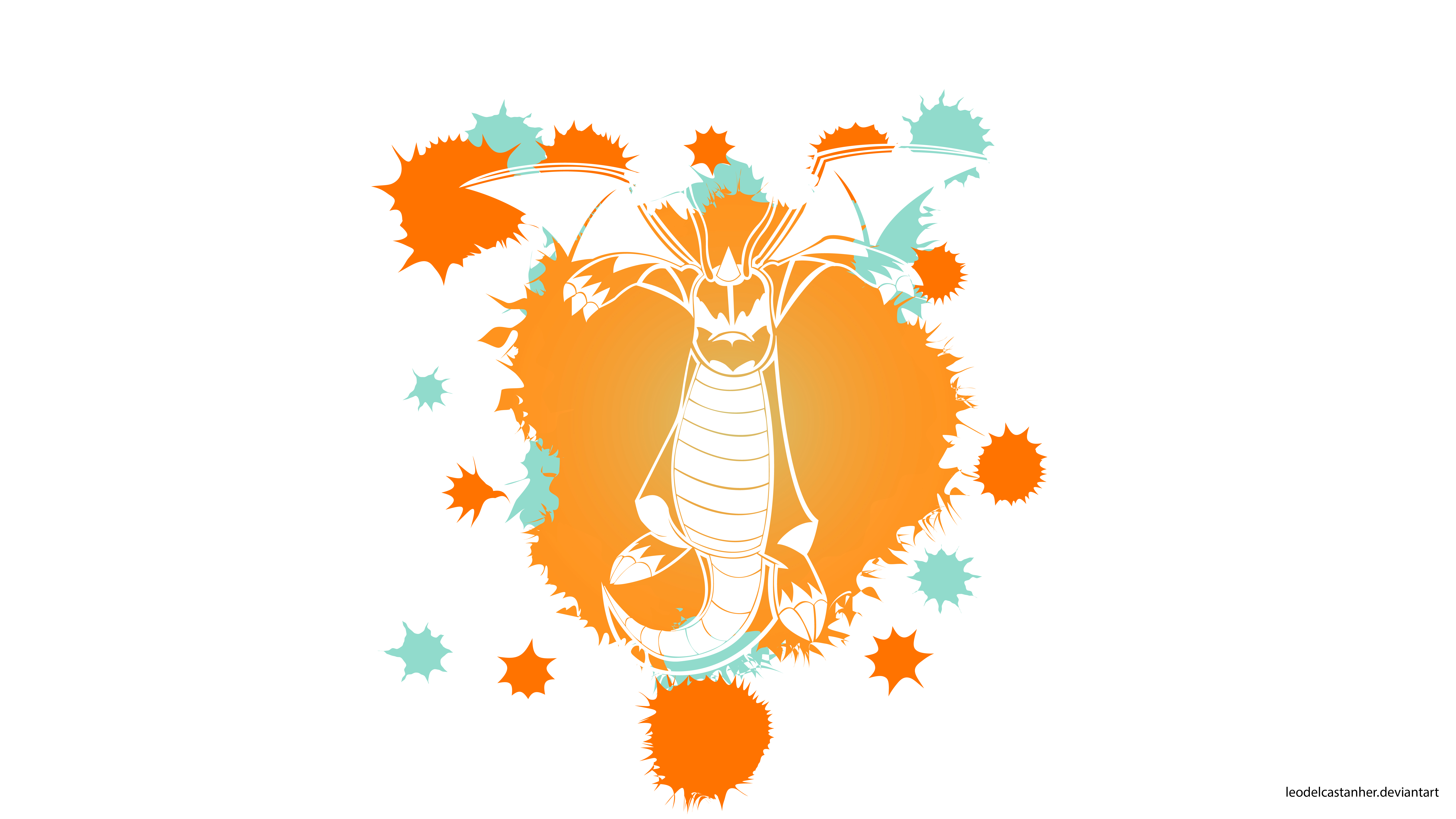 Dragonite Wallpaper by LeoDelcastanher on DeviantArt Dragonite Wallpaper by LeoDelcastanher on DeviantArt