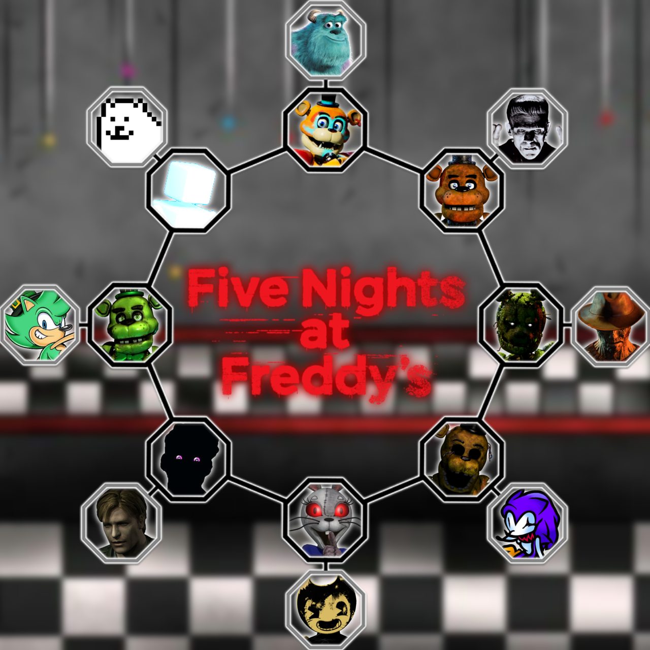 FNAF Characters Tier List v3 by SuperDoge87 on DeviantArt