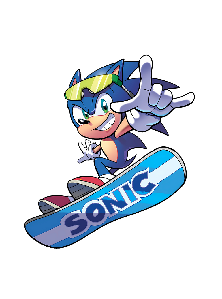 Archie Sonic (Archie Comics) Render by Ty50nTheSkeleton on DeviantArt