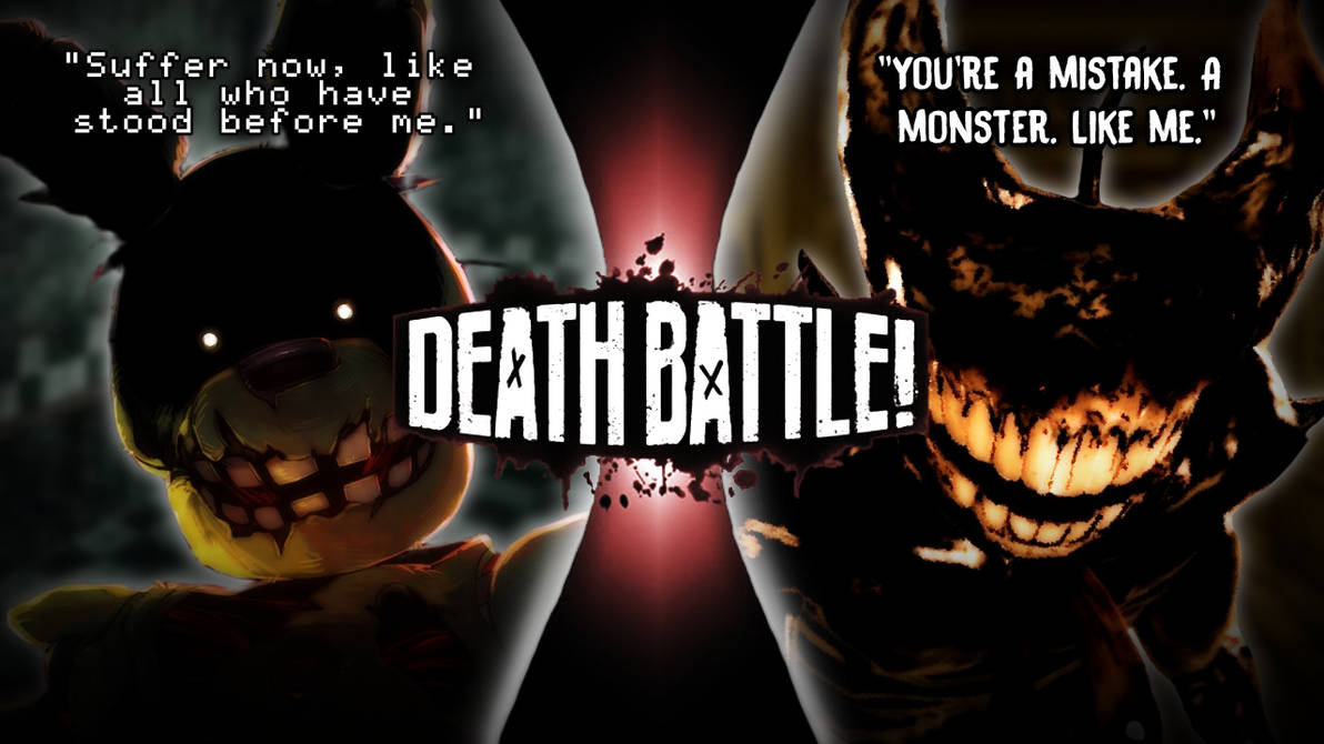 Demon Springtrap Springtrap Vs. Ink Demon! by Ty50nTheSkeleton on DeviantArt