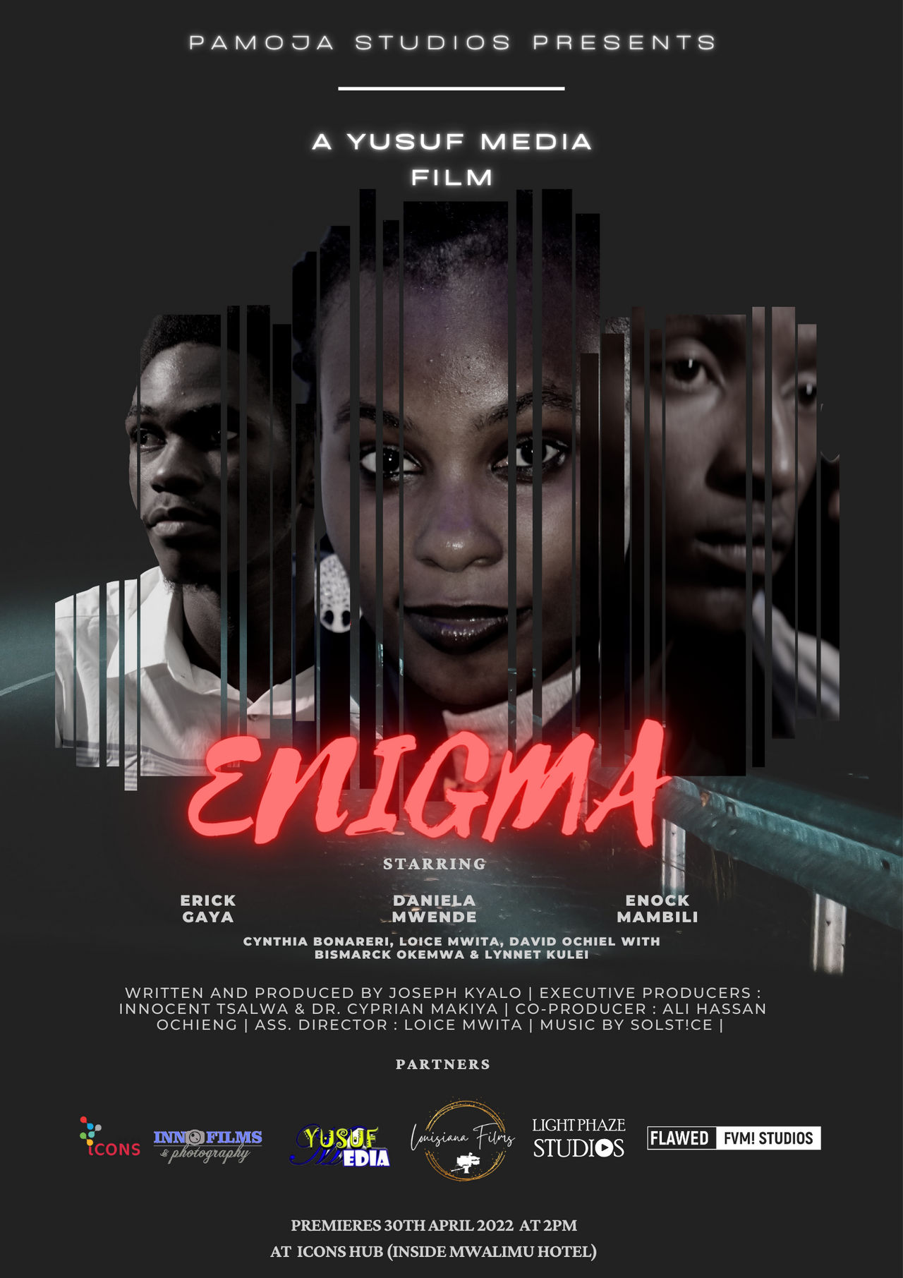 Enigma Movie Poster The Actor Trailer & Poster Revealed