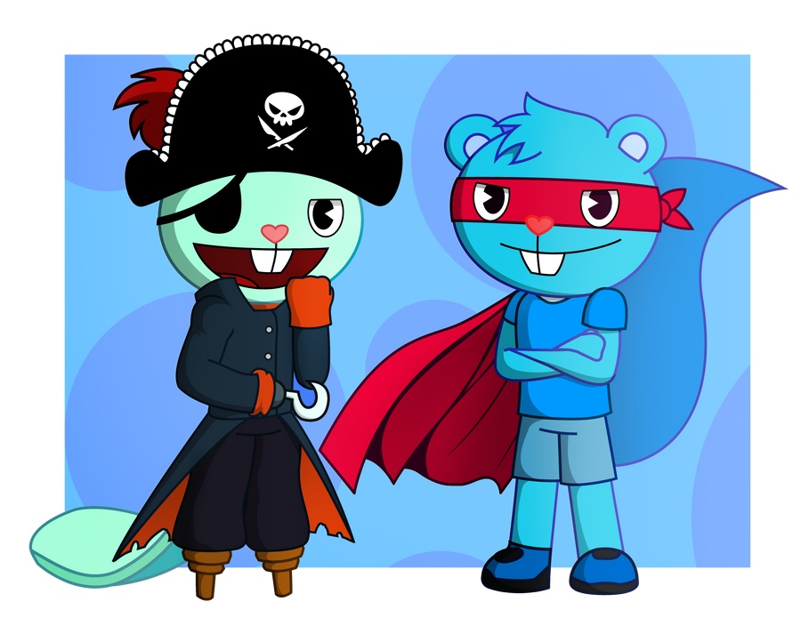 HTF teens - Russell and Splendid by Wopter on DeviantArt