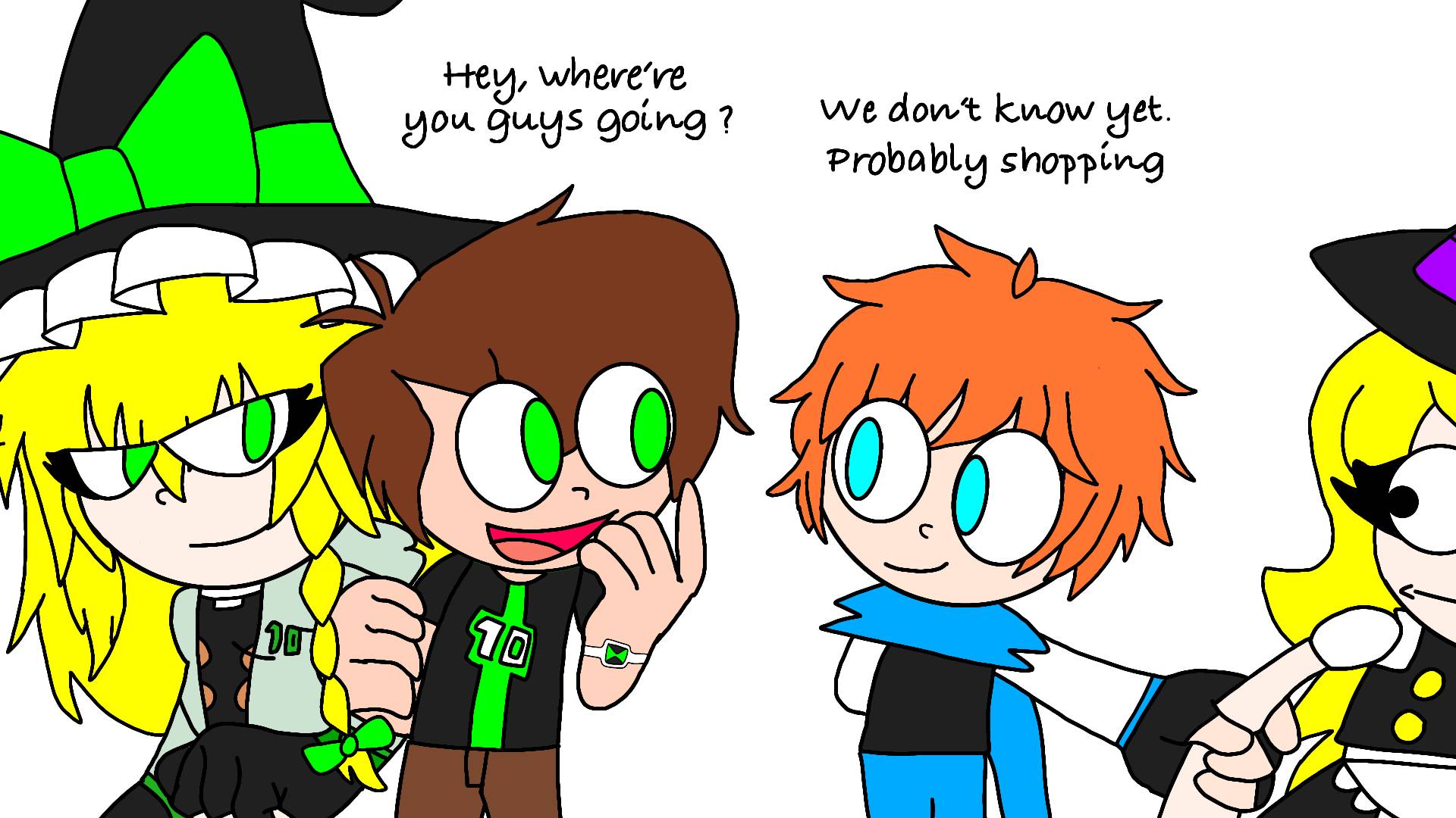 Double Date Comic 1 by Jamal98921 on DeviantArt