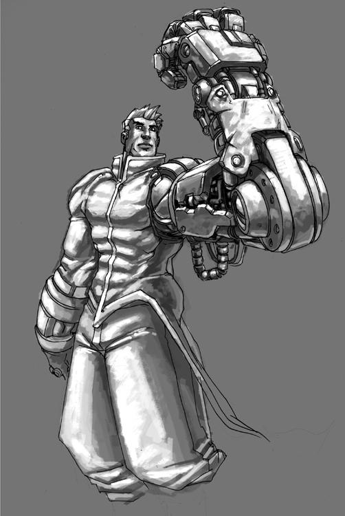 Guy With Robot Arm By Ngboy On Deviantart Guy With Robot Arm By Ngboy On Deviantart