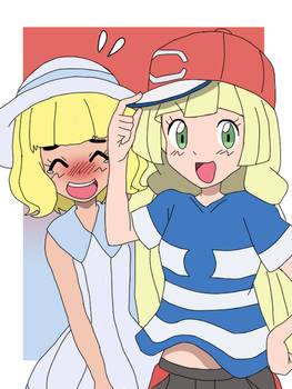 Ash and Lillie outfit swap
